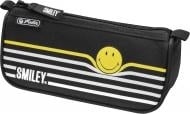 Пенал Sport Smileyworld Stripes 50015351 Herlitz черный