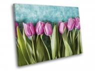 Картина Розовые тюльпаны 60x45 см WallArt 54407-1.2