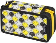 Пенал 31 предм Triple Smileyworld Black & Yellow 50015429 Herlitz черно-желтый