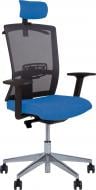Кресло Nowy Styl STILO R HR SFB AL70 OH/5 ZT-05 (h ZT-05) светло-синий/черный