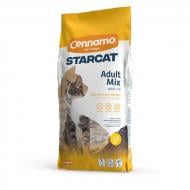 Корм сухой для котов StarCat асорти вкусов 15 кг+3 кг