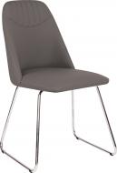 Стул обеденный Nowy Styl MILANA CFS CHROME (BOX-1) SMP ECO-70 серый / хром