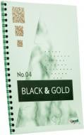 Книга для записей Office Black & Gold rectangle, А5 Profiplan