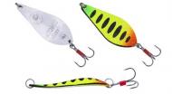 Блесна-колебалка Fishing ROI Atomіс classic 14 г 184 black fire