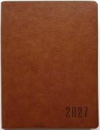 Дневник датированный (9965) Bourgeois A6 2027 коричневый