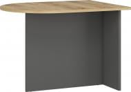 Столик приставной Грейд Ален 788х850х1100 мм графит серый/дуб крафт золотой