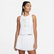Майка Nike W NKCT TANK SSNL COURT DD8723-100 р.S белый Майка Nike W NKCT TANK SSNL COURT DD8723-100 р.S белый