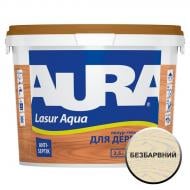 Деревозащитное средство Aura® Lasur Aqua бесцветный шелковистый мат 2,5 л