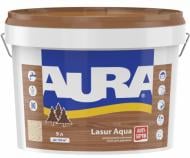 Деревозахисний засіб Aura® Lasur Aqua безбарвний шовковистий мат 9 л