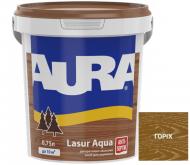 Деревозахисний засіб Aura® Lasur Aqua горіх шовковистий мат 0,75 л