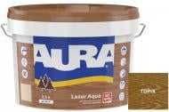 Деревозахисний засіб Aura® Lasur Aqua горіх шовковистий мат 2,5 л