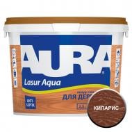 Деревозащитное средство Aura® Lasur Aqua кипарис шелковистый мат 2,5 л Деревозащитное средство Aura® Lasur Aqua кипарис шелковистый мат 2,5 л
