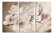 Картина модульная Нежная магнолия 3Д 180x120 см WallArt 54412-3.4 Картина модульная Нежная магнолия 3Д 180x120 см WallArt 54412-3.4