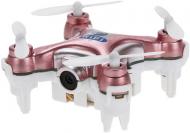 Квадрокоптер Cheerson нано Wi-Fi с камерой розовый CX-10Wp