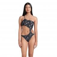 Купальник Arena LOGOTYPE SWIMSUIT SINGLE SHOULDER 007084-515 р.40 серый