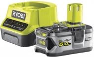 Зарядный комплект RYOBI ONE+ 18В 5.0 А·ч RC18120-150