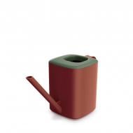 Лейка для цветов PRP TUBI 1 л, ретро-красная/темно-зеленая