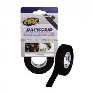 Ізострічка HPX BACKGRIP 16 мм х 5 м чорна поліамід BG1605