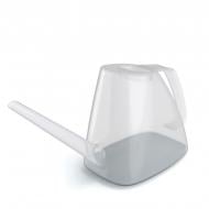 Лейка для цветов PRP Rivo 1,7 л, прозрачная/светло-серая