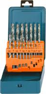 Набор сверл по металлу Makita HSS-G 1-10 мм 19 шт. D-54025