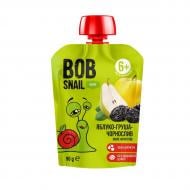 Пюре фруктове Bob Snail дитяче Яблуко Груша Чорнослив пауч 90г Пюре фруктове Bob Snail дитяче Яблуко Груша Чорнослив пауч 90г
