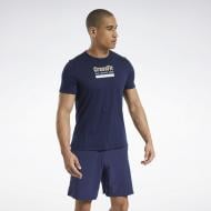 Футболка Reebok RC Prepare Tee VECNAV FS7660 р.S синий