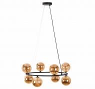 Люстра подвесная TK Lighting ANABELLE 6907 8xG9 янтарный