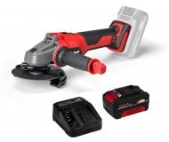 Болгарка (угловая шлифмашина) Einhell аккумуляторная PXC AXXIO 125 мм + Starter Kit 4 Ач 4431140 Set