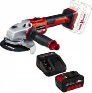 Болгарка (кутова шліфмашина) Einhell акумуляторна PXC AXXIO 125 мм + Starter Kit 4 Аг 4431140 Set