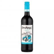 Вино Bon Voyage червоне сухе безалкогольне Merlot 0,75 л