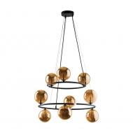 Люстра підвісна TK Lighting ANABELLE 6908 9xG9 бурштиновий