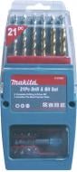 Набор бит и сверл Makita Drill & Bit Set 2-8 мм 21 шт. P-57087