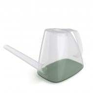 Лейка для цветов PRP Rivo 1,7 л, прозрачная/темно-зеленая