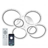 Люстра светодиодная Luminaria 132 Вт LED-модуль белый/прозрачный EUROPA 132W 6R WHITE/ICE