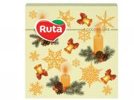 Салфетки столовые Ruta Колокольчики новогодние 33х33 см 20 шт.