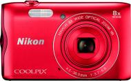 Фотоапарат COOLPIX A300 red