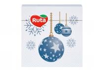 Салфетки столовые Ruta Игрушки новогодние 24х24 см 40 шт.