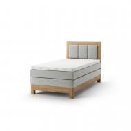 Ліжко Меблі Прогрес Кароліна 100x200 см дуб