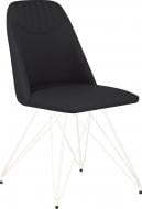 Стул обеденный Nowy Styl MILANA LF WHITE (BOX-1) ECO-30 белый/черный