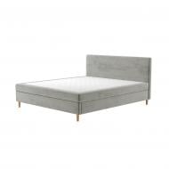 Ліжко Меблі Прогрес Глорія 160x200 см світло-сірий