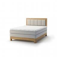 Ліжко Меблі Прогрес Кароліна 140x200 см дуб