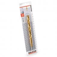 Свердло по металу Kreator з титановим покриттям HSS-TIN Ø 12x151 мм 1 шт. KRT010223