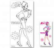 Холст с контуром Винкс 15x30 см (953085) 1 вересня