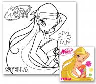 Холст с контуром Винкс 20x20 см (953111) 1 вересня