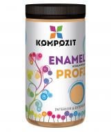 Емаль Kompozit акрилова Profi бежевий глянець 0,3 л