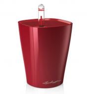 Вазон пластиковий Lechuza Mini Deltini фігурний 0,4 л яскраво-червоний (14960)