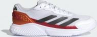 Кроссовки мужские Adidas Courtquick Padel M FTWWHT/CBLACK/LUOR JR4648 р.44 белые