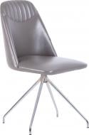 Стул обеденный Nowy Styl MILANA SN CHROME (BOX-1) SMP PR-03 серый / хром