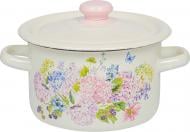 Кастрюля Idilia эмалированная цилиндрическая 1 л Анабель