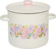 Кастрюля Idilia эмалированная цилиндрическая 12 л Анабель